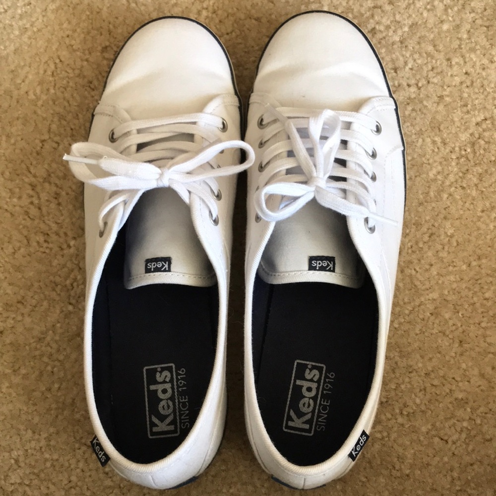 White Keds Size 10